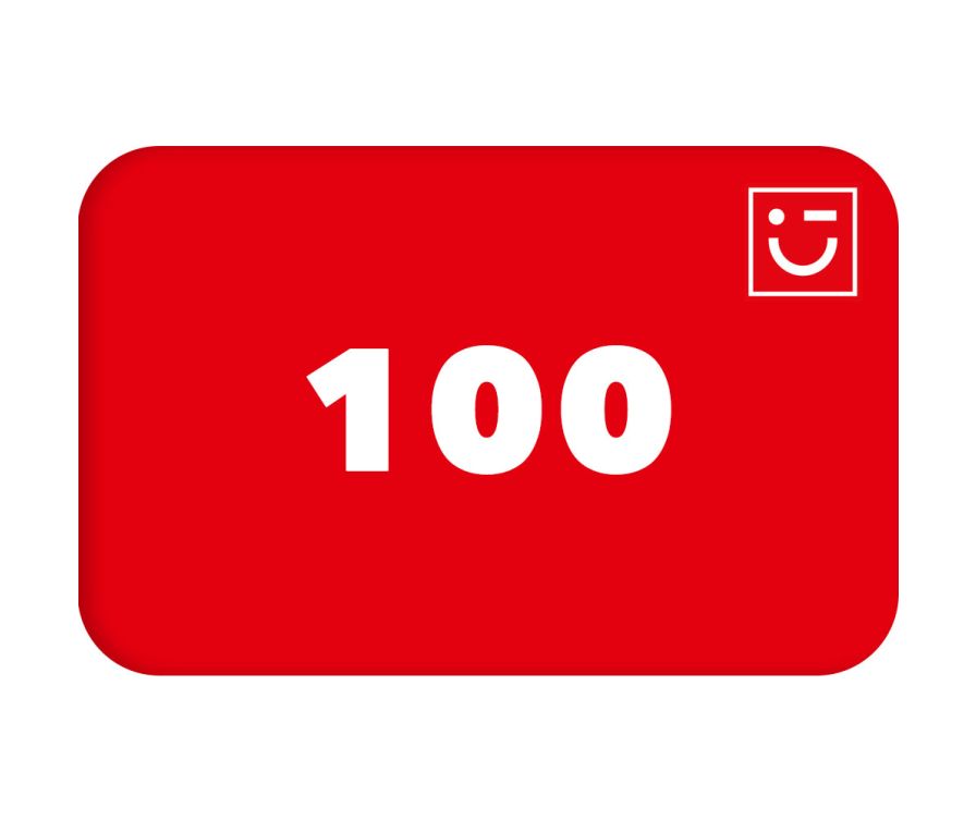 Подарочная карта 100 рублей