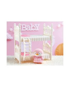 Игрушка Mini Family Flocking& Double-Layer Bed