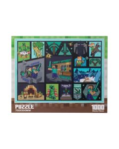 Игрушка развивающая Пазл Minecraft (100 штук)