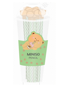 Набор карандашей Milk Tea Series (12 шт)(Little Bear)