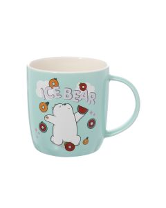 Набор чашка и ложка для десертов We Bare Bears Collection, 350 мл (2 шт) 