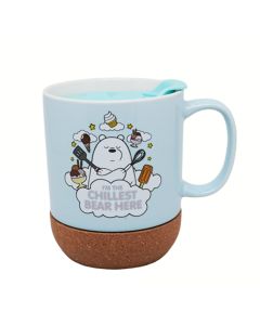 Керамическая чашкаWe Bare Bears Collection Dessert Series и крышкой (300 мл)