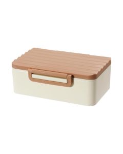 Контейнер для еды Rectangle Striped, 830 мл