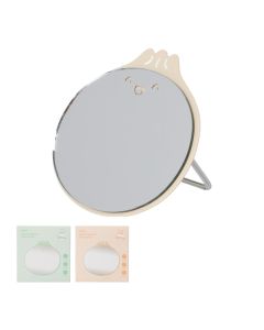 Мини-металлическое настольное зеркало для макияжа 