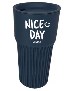 Пластиковая кофейная чашка с принтом граффити, 550 мл 