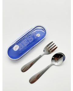 Набор столовых приборов Cartoon Portable (вилка и ложка)