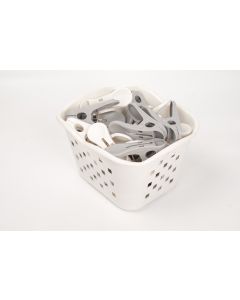 Прищепки (30 шт.) с корзиной для хранения