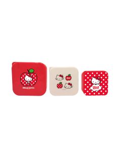 Контейнер для пищевых продуктов Hello Kitty Apple Collection (3 шт)