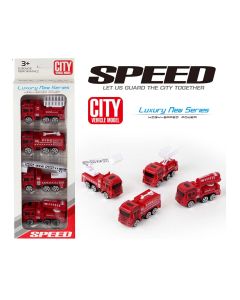 Игрушка  Пожарная машина Fire Engine Series  (4 шт)