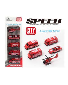 Игрушка  Пожарная машина Fire Engine Series  (5 шт)