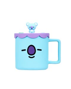 Керамическая чашка BT21 Collection с силиконовой крышкой (425 мл)