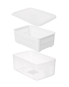 Контейнер Transparent White Series, 1700 мл